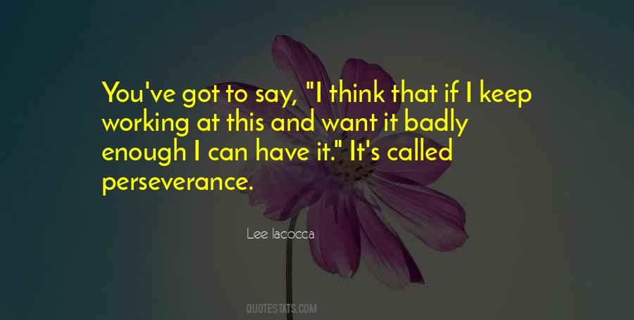 Positive Working Quotes #497448
