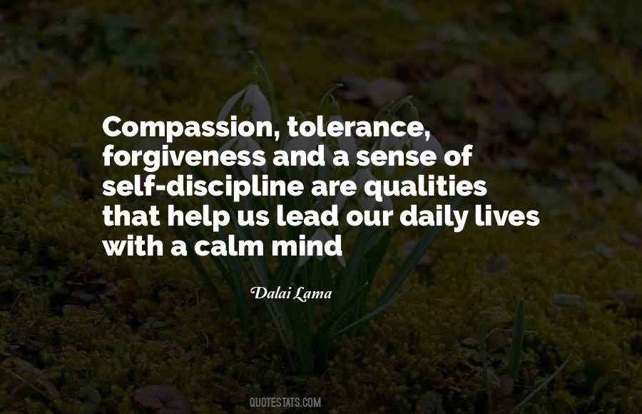 Quotes About Tolerance And Compassion #1411095