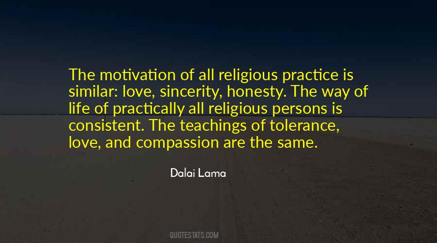 Quotes About Tolerance And Compassion #1493130