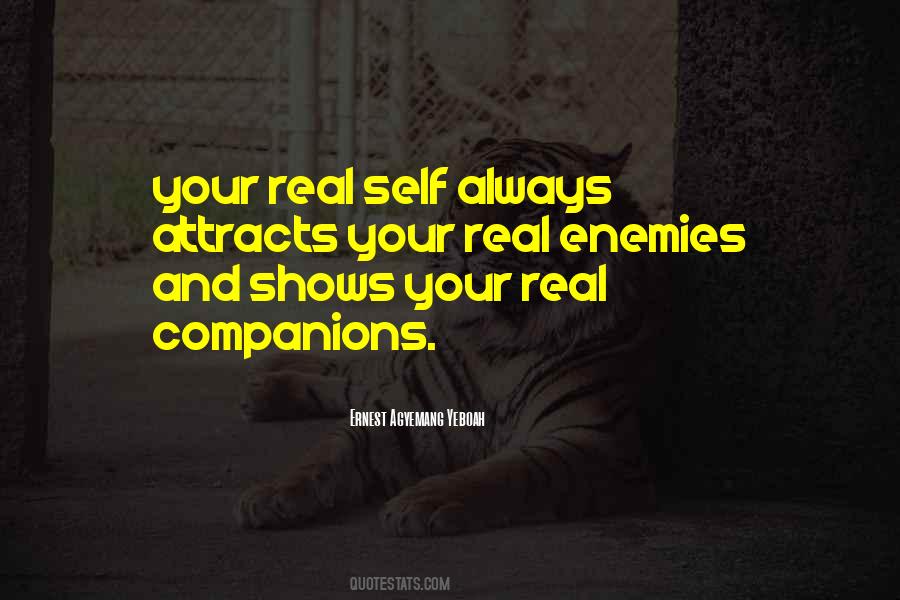 Quotes About Your Real Self #2698