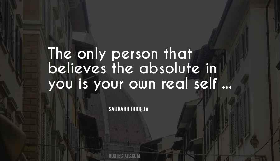 Quotes About Your Real Self #596597