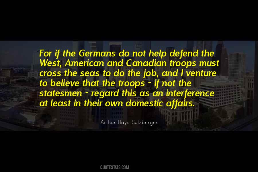 Quotes About American Troops #1167307