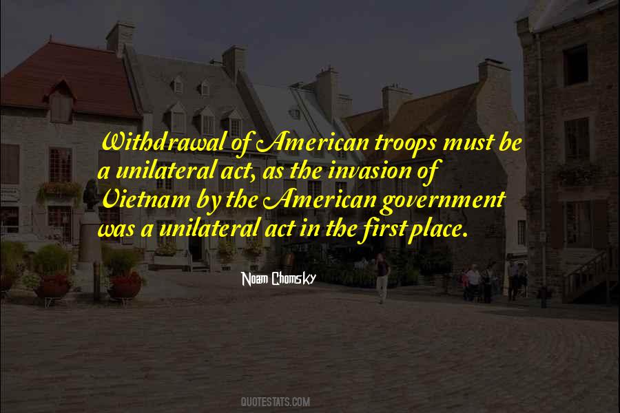 Quotes About American Troops #1246357