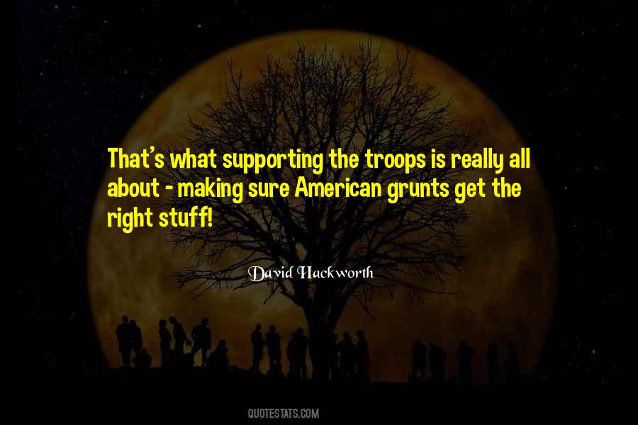 Quotes About American Troops #1849789