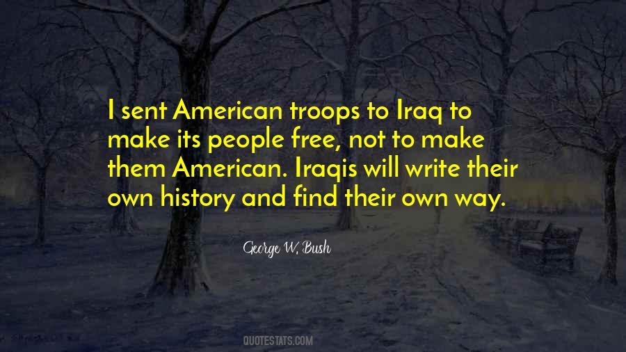 Quotes About American Troops #282075