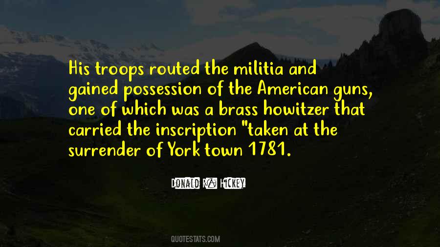 Quotes About American Troops #471185