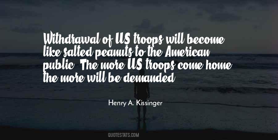 Quotes About American Troops #541974