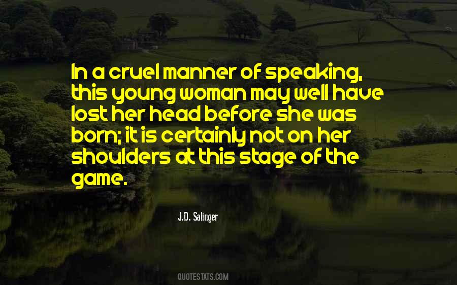 Quotes About Young Woman #202635