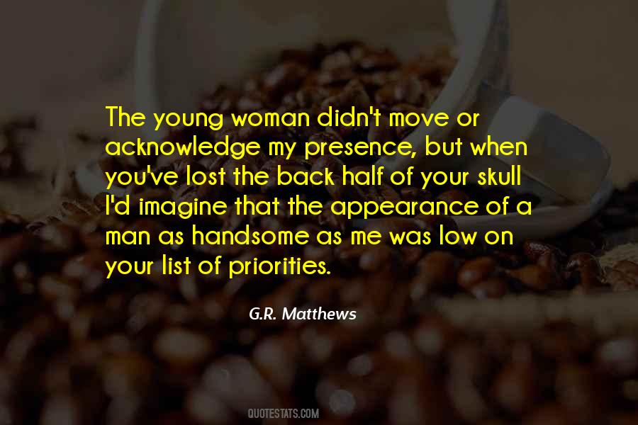 Quotes About Young Woman #266717 Quotes About Young Woman #266717