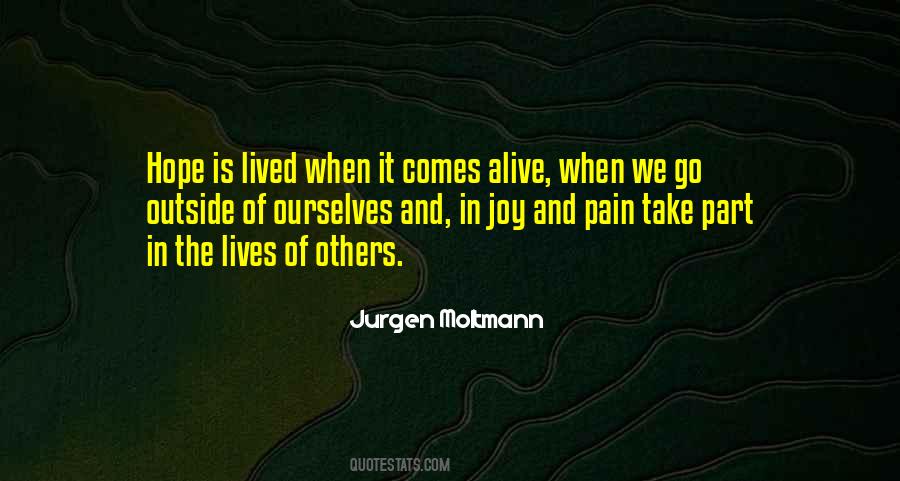 Quotes About Joy And Pain #991990