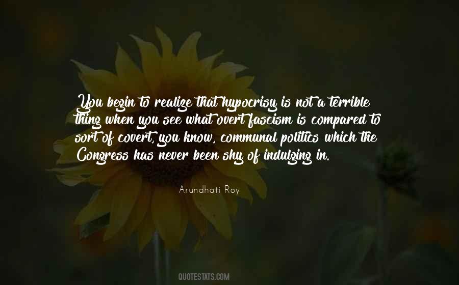 Quotes About Hypocrisy In Politics #1118780