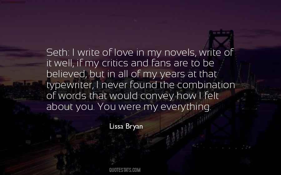 Quotes About Years Of Love #135911