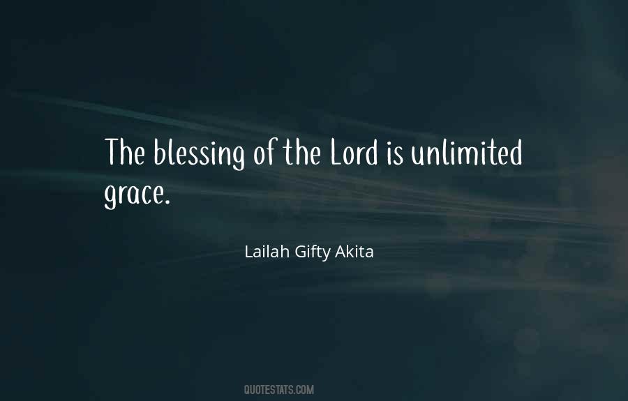Blessing Of The Lord Quotes #1043984