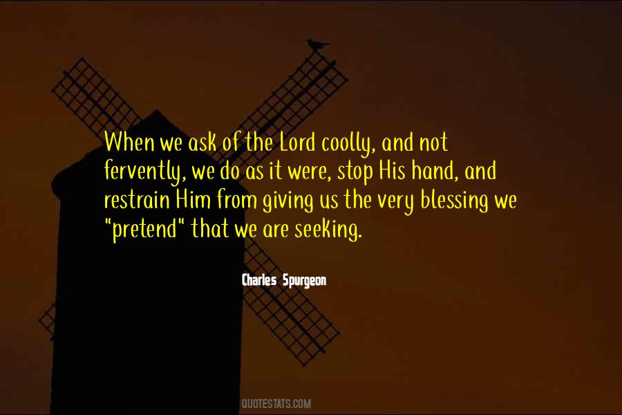 Blessing Of The Lord Quotes #1784927