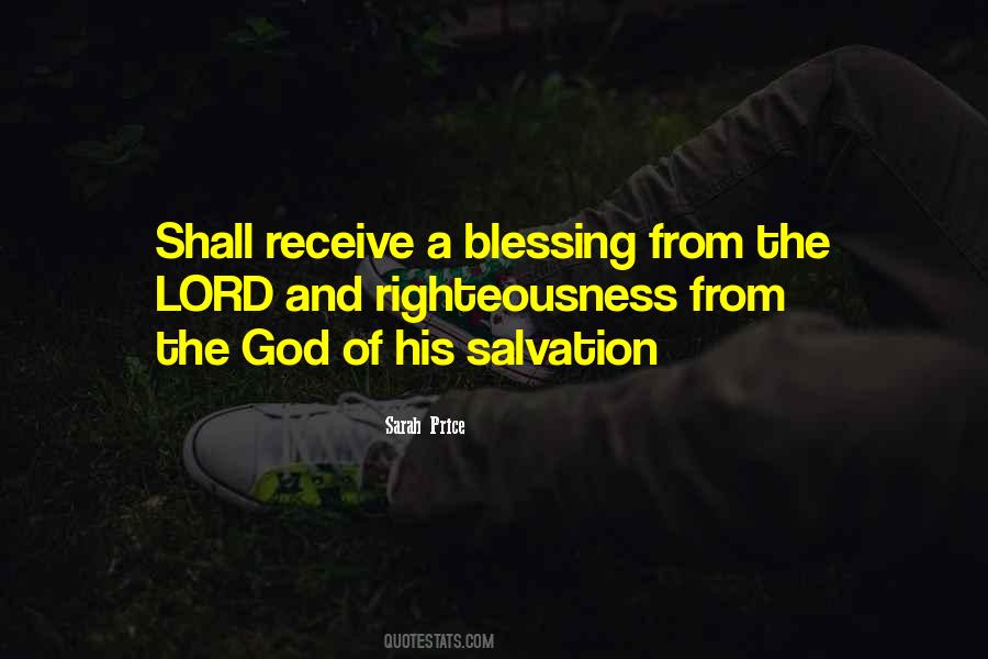 Blessing Of The Lord Quotes #1793487