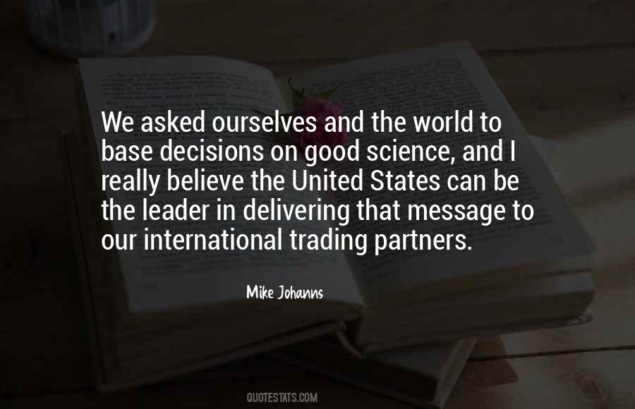 Quotes About International Trading #1344321