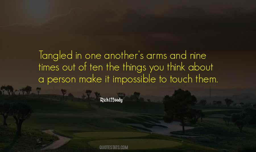 Quotes About One Touch #205939