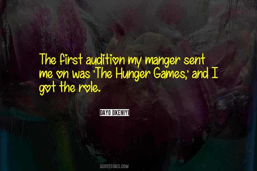 Quotes About Hunger Games #1536918