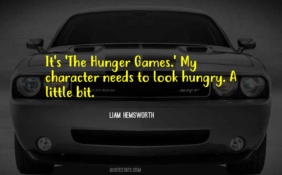 Quotes About Hunger Games #361722