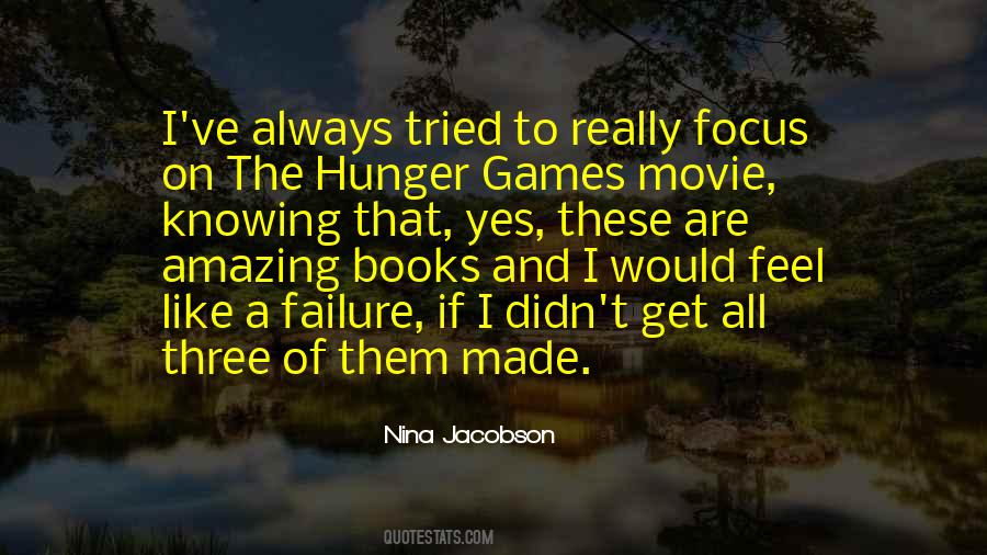 Quotes About Hunger Games #610374