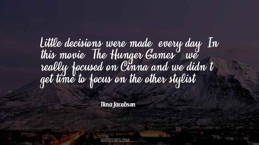 Quotes About Hunger Games #736237
