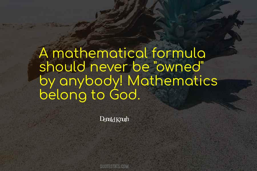 Quotes About Mathematical #1091477