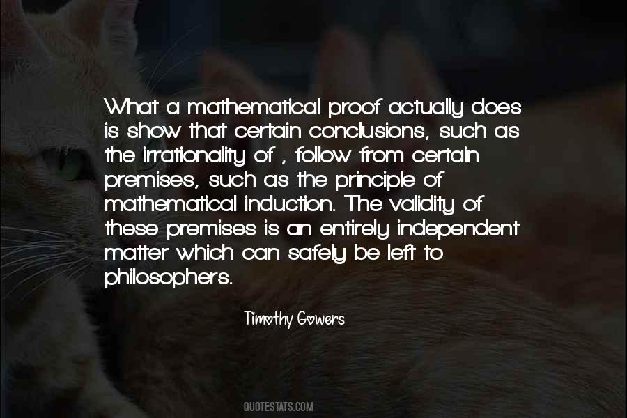 Quotes About Mathematical #1270182