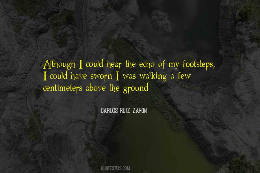 Walking In Footsteps Quotes #1763947