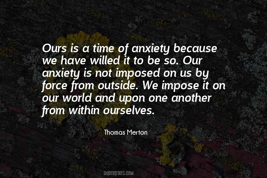 Outside Of Ourselves Quotes #1113336