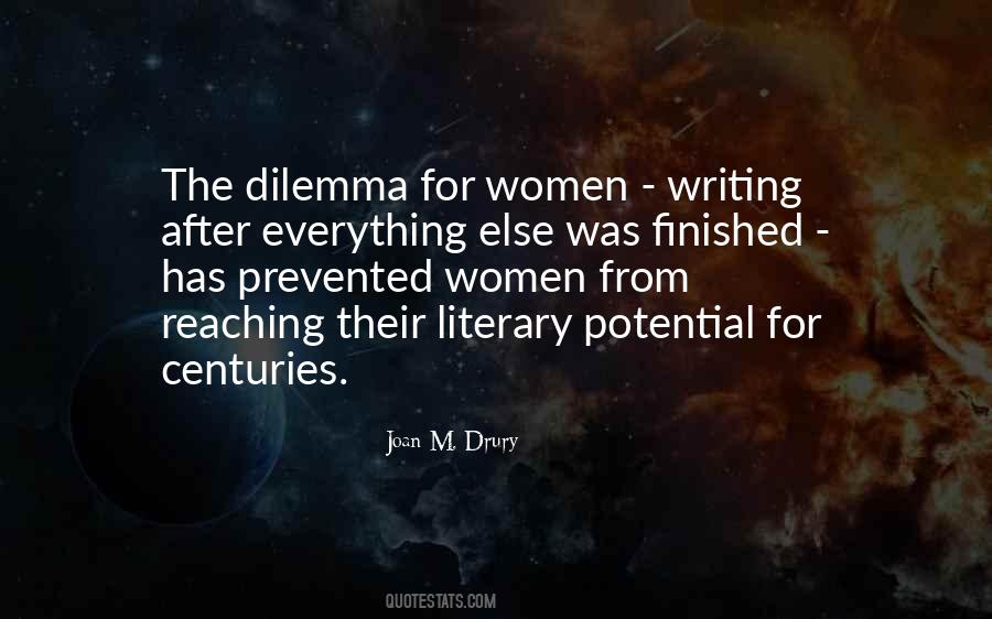 Literary Writing Quotes #462995