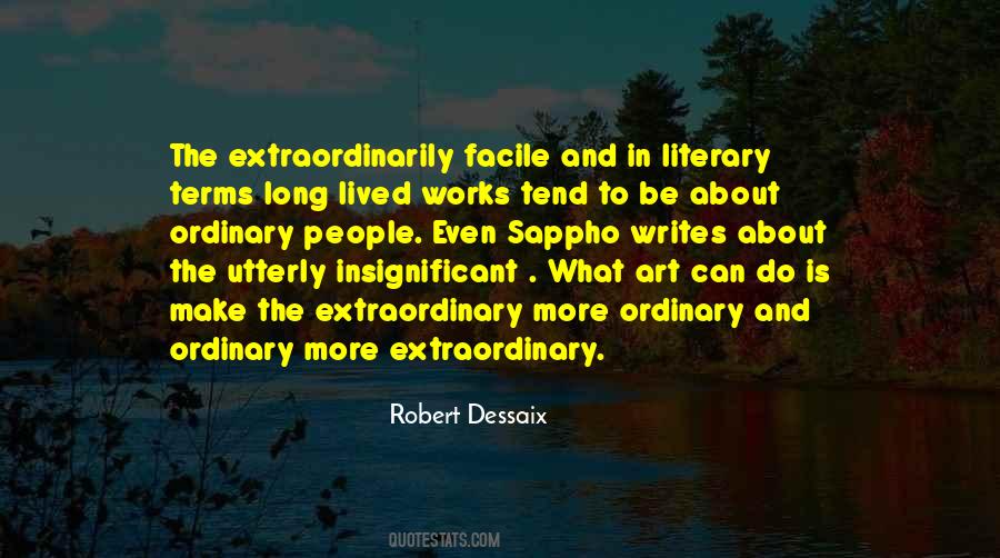 Literary Writing Quotes #519068
