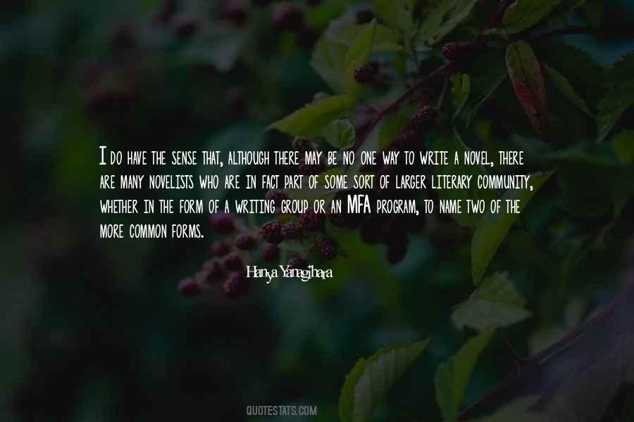 Literary Writing Quotes #620439