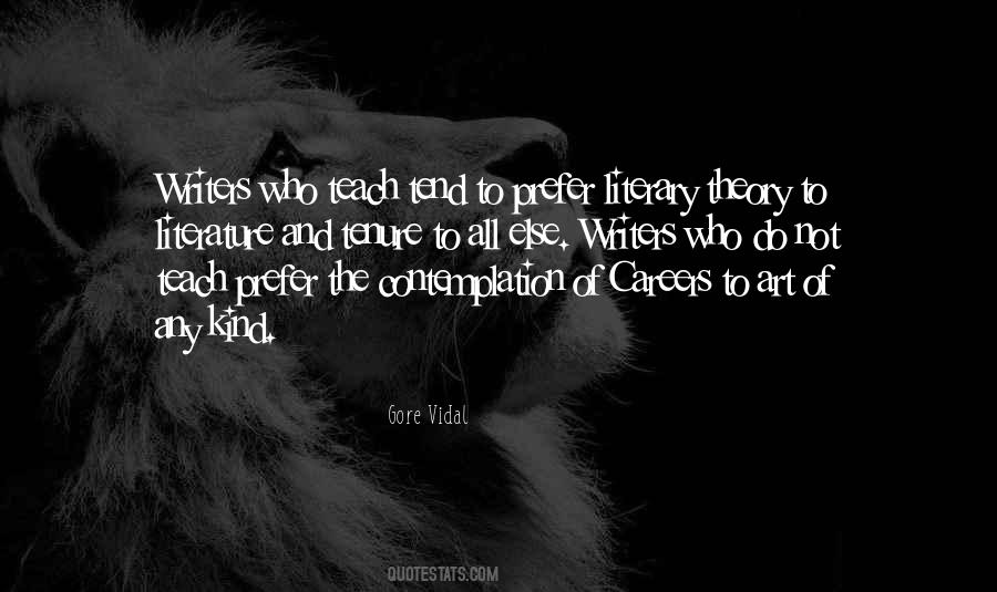 Literary Writing Quotes #754373