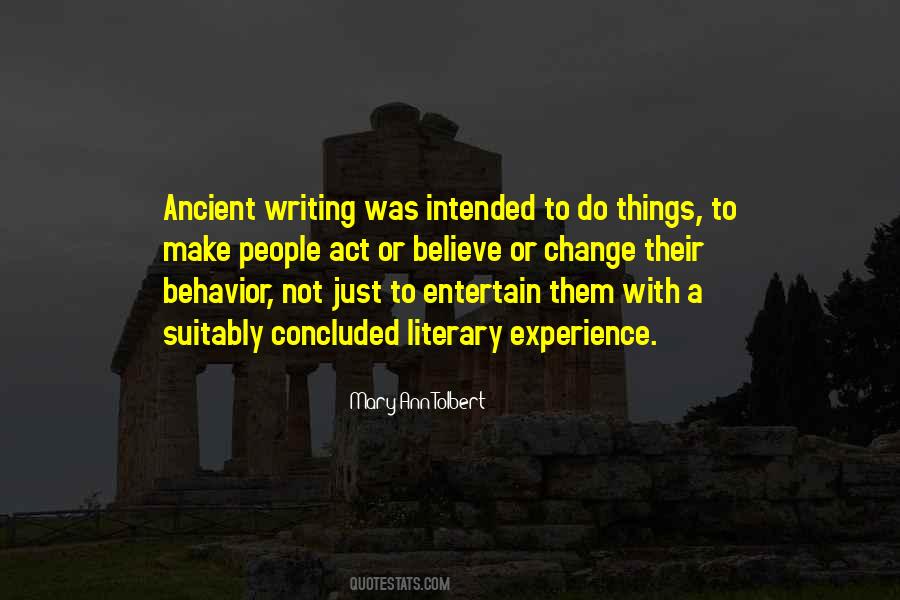 Literary Writing Quotes #782920