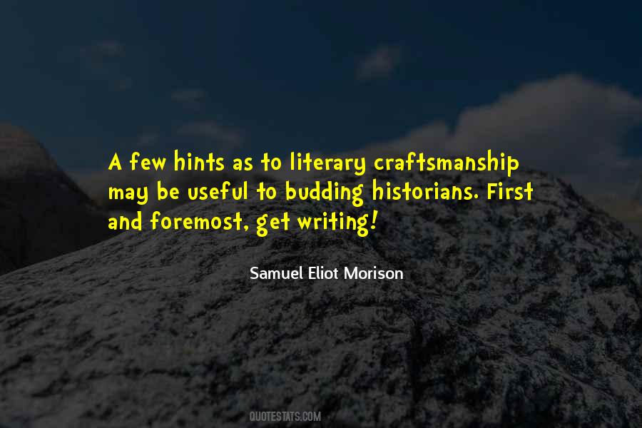 Literary Writing Quotes #793822