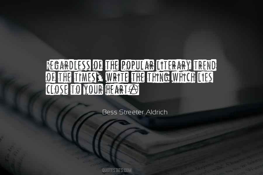 Literary Writing Quotes #800803