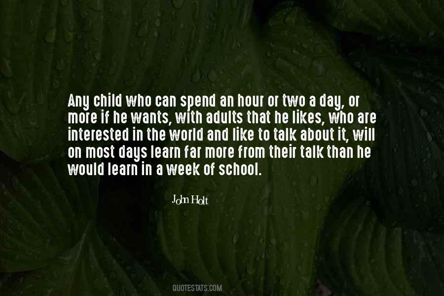 Quotes About Schooling Days #1512697