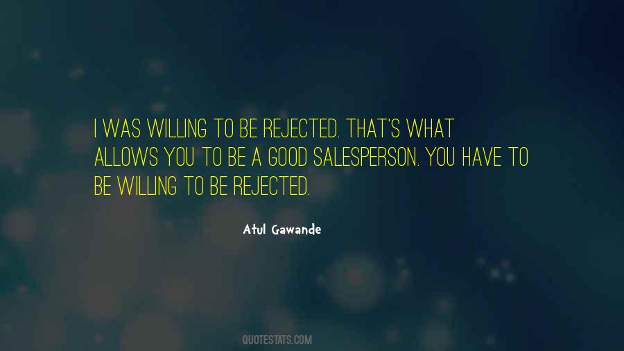 Quotes About A Good Salesperson #174719