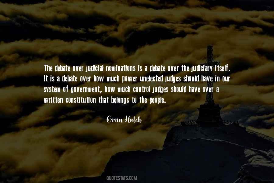 Quotes About The Judiciary System #245741