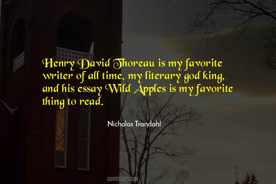 Henry David Quotes #1093210