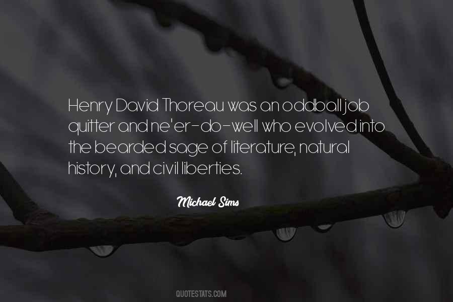 Henry David Quotes #1847453