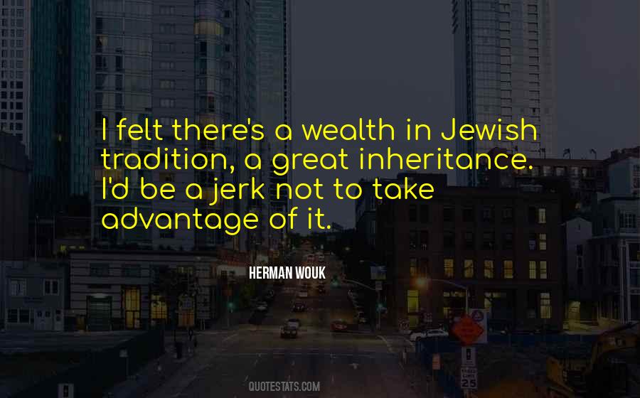 Jewish Wealth Quotes #1868083