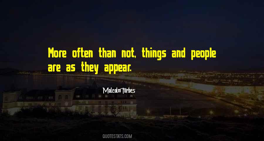 Things And People Quotes #195581