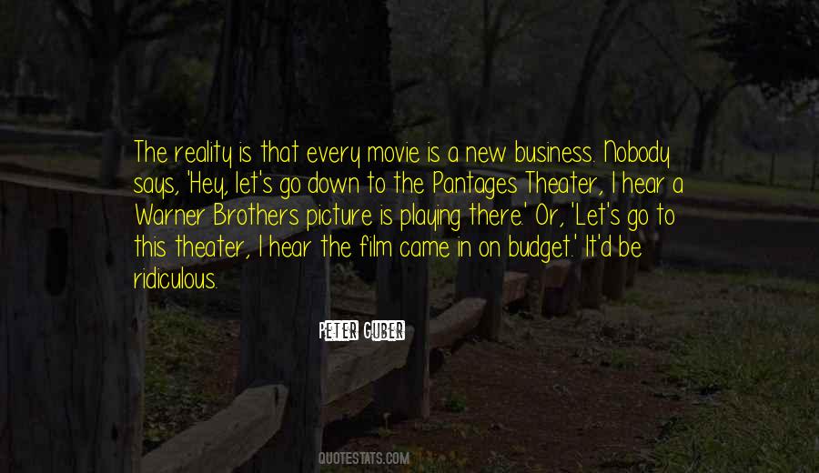 Film Business Quotes #440909