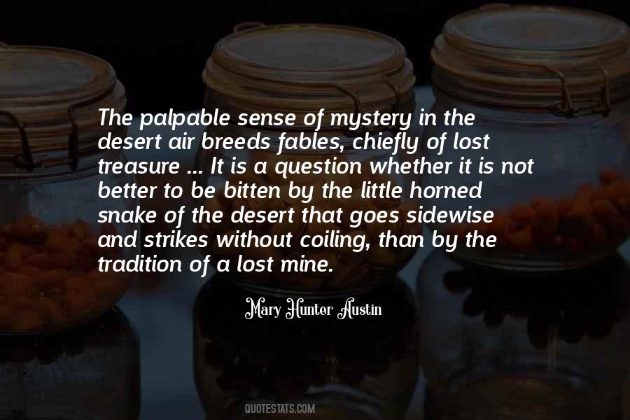 Lost Treasure Quotes #1786565