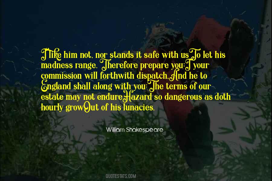 Quotes About Madness Shakespeare #508681