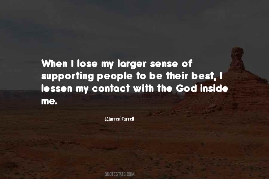 Contact With God Quotes #1156737