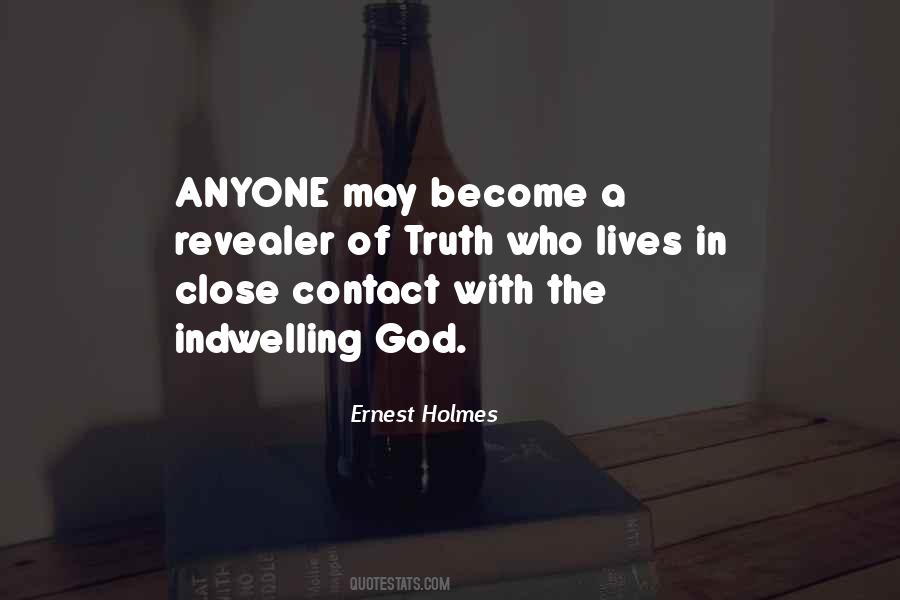 Contact With God Quotes #1205141