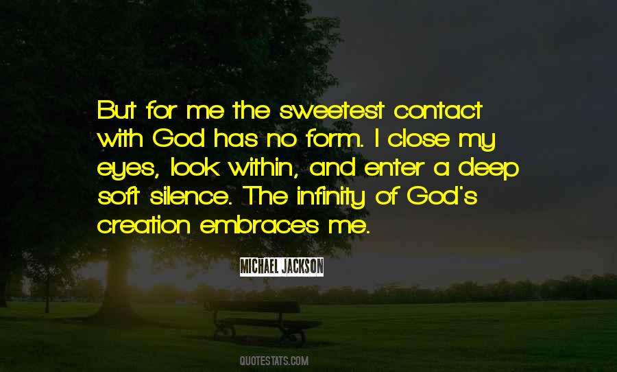 Contact With God Quotes #1314482