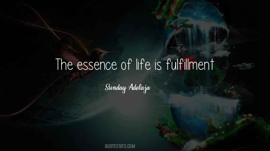 Time Fulfillment Quotes #986665